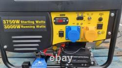 Champion 3000w camping DIY boat Site push button start Petrol Generator