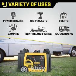 Champion 3500 Watt Inverter Petrol Generator Premier Portable For Camping Power