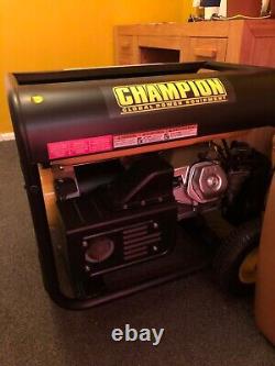 Champion 7500 watt generator