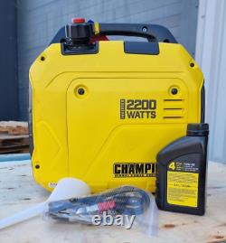 Champion 92001I 2200W Inverter Camping Off Grid Portable Back up Tool Generator