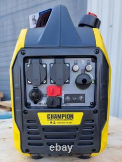 Champion 92001I 2200W Inverter Camping Off Grid Portable Back up Tool Generator