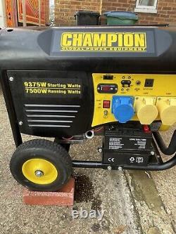 Champion CPG9000E2 8kW Petrol Generator Remote Start