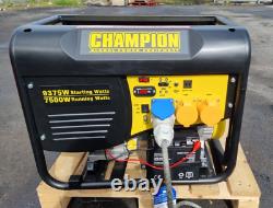 Champion CPG9000E2 Remote Start 8000watt Construction Back up Outdoor Generator