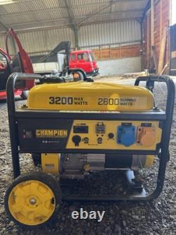 Champion petrol generator 3200 watt generator