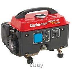 Clarke G1200 4 Stroke Petrol Generator 1100w Quiet running Air cooled 4 stroke