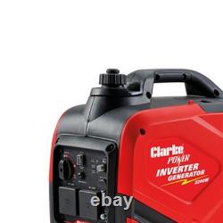 Clarke IG2300 2200W Petrol Inverter Generator 2kW 1 Year Warranty