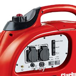 Clarke Ig2200a 2.2 Kilowatt Inverter Generator Two 13a, 230v Sockets