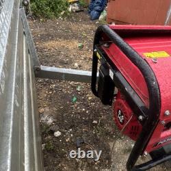Clarke PG3800ADV Portable Petrol Generator Red Industrial Power Equipment