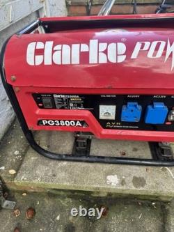 Clarke PG3800 Power Generator Red