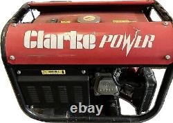 Clarke Power PG3800 Industrial Or Domestic Generator