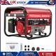Dc Petrol Gasoline Generator Electric 220v Engine Portable Camping 7.5hp Rv