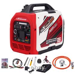 Digital Inverter Generator 3500W Dual Fuel Electric Start+App Start 24kg