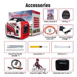 Digital Inverter Generator 3500W Dual Fuel Electric Start+App Start 24kg