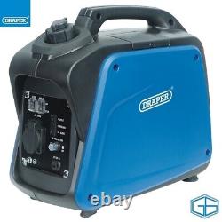 Draper 1kw Portable Petrol Inverter Generator 230v And 12v, 98800 Ex Display