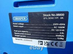 Draper AC 1000W Petrol Inverter Generator