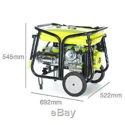 Electric Petrol Generator 9.5KW /11.5kVA Key Start Portable Power 7000K Bohmer