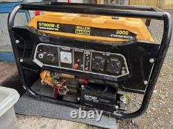 Electric Start Petrol Generator 3.75kva 8hp G7000w-e With Optional Ats