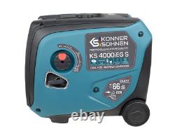 Emergency generator KS4000iEGS inverter LPG power generator 4KW GAS+Petrol