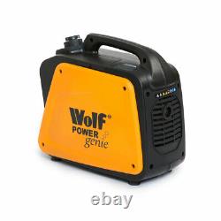 Ex Demo Wolf Petrol Inverter Generator 1200w 4HP 4Stroke Silent Portable Caravan