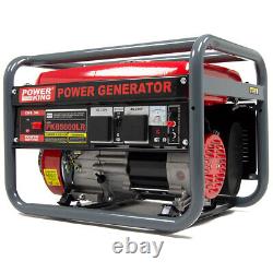 Ex Display 3200w Petrol Generator 4KVA 7HP 4 Stroke PowerKing PKB5000LR