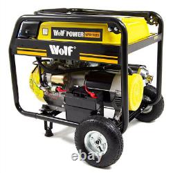 Ex Display Petrol Generator Wolf WPB1110ES 8000w 10KVA Electric Camping Power
