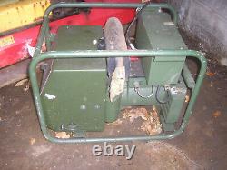 Ex-military 1.5kva Countryman generator. Certificated 3 hours use. Army. 240v