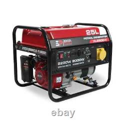 Excel Power 2.2kw 196cc Open Framed Petrol Generator With 2 Year Warranty