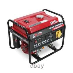 Excel Power 2.2kw 196cc Open Framed Petrol Generator With 2 Year Warranty