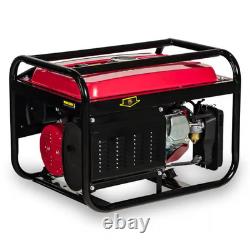 Excel Power 3kW Open Frame Petrol Generator Recreational Camping 2 Year Warranty