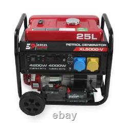 Excel Power 4.2KW 274cc Open Framed Petrol Generator With 2 Year Warranty