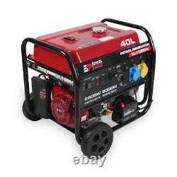 Excel Power 8KW 459 cc Open Framed Petrol Generator With 2 Year Warranty