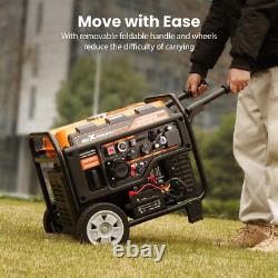 Generator Inverter Petrol Portable 5500w 5.0kva Parallel+Eco +ATS Interface