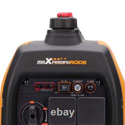 Generator Petrol Inverter 3000 Watt Portable 21.5kg For Boat Caravan SUV Van