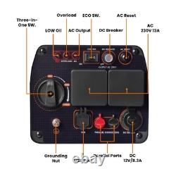 Generator Petrol Inverter 3200W Portable 21kg For Boat Caravan SUV Van RV Travel