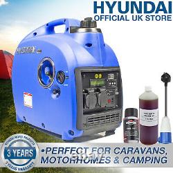 Generator Petrol Inverter Portable Quiet 2kw 2.4kVA Leisure Camping Caravan