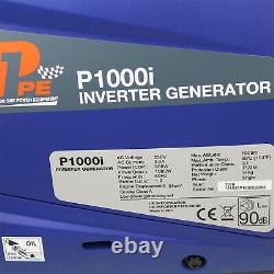 Generator Petrol Inverter Suitcase 1000w 1kw 1.2kVa Leisure Portable Silent