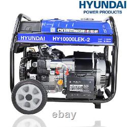 Generator Petrol Portable Electric Start 16hp 8000w 8kw 10kVa 4 Stroke Hyundai