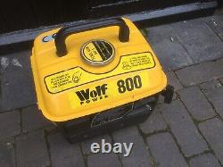 Generator WOLF 800 excellent working condition 800watts little use