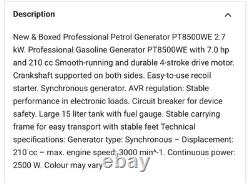Generator new petrol