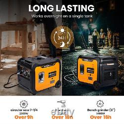 Generators Petrol Silent Electric Start OHV Engine Overload Protection LED