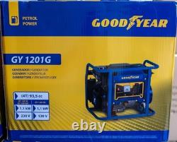 Goodyear generator 94 cm3 4t OHV 2.5 HP petrol. 1000 W 230 V AVR
