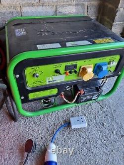 Greengear GE-3000UK 2.7kw Portable LPG Powered Generator Plus Gas Bottle