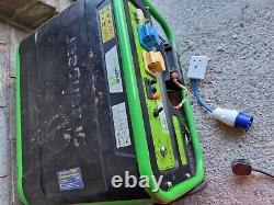 Greengear GE-3000UK 2.7kw Portable LPG Powered Generator Plus Gas Bottle