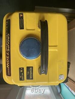 Groupe Electrogene 720w Portable Compact Petrol Generator H37 x L35cm