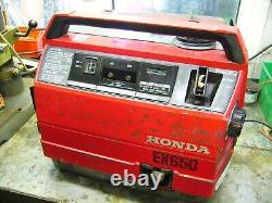 HONDA EX650 Petrol Generator AC 240V/DC12V Portable 4 Stroke