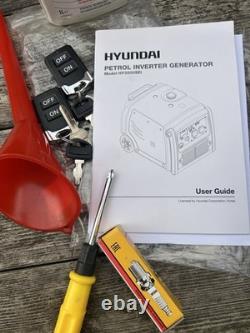 HYUNDAI HY3200SEi PETROL INVERTER GENERATOR Remote & Key Start Digital