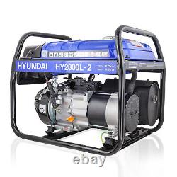 HYUNDAI Petrol Generator 2200W Recoil Start 2.2kW 2.8kVA Portable low noise