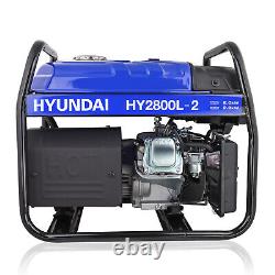 HYUNDAI Petrol Generator 2200W Recoil Start 2.2kW 2.8kVA Portable low noise