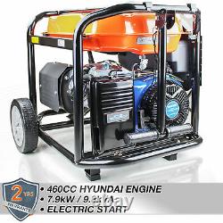 HYUNDAI Petrol Generator 7.9kW 7900W 9.8kVA Electric Start 230/115V P10000LE