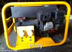 Harrington Hrp24 3kva Portable Generator Petrol Honda Gx160 110v Starts 1st Pull